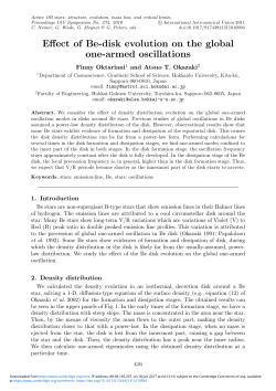 Effect of Be-disk evolution on the global one