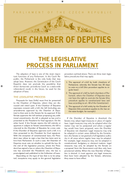 The Legislative Process