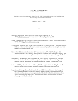 MANSA Members 062612