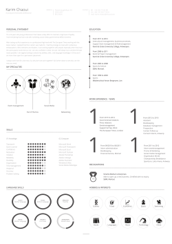 belcham applicant cv