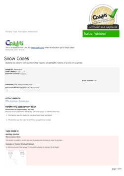 Snow Cones - | CPALMS.org