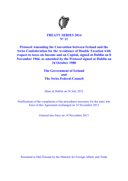 No. 11 of 2014 - Department of Foreign Affairs