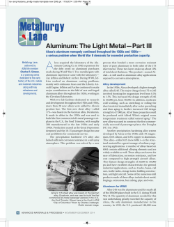 Aluminum - ASM International