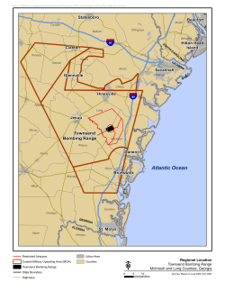 Atlantic Ocean - Townsend Bombing Range EIS
