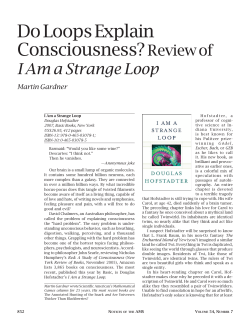 Do Loops Explain Consciousness? Review of