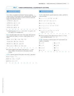 10.1 - Stewart Calculus