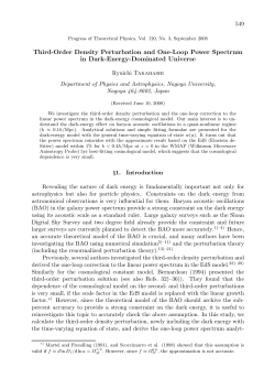 Third-Order Density Perturbation and One