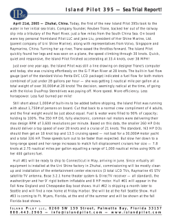 read the sea trial press release - click here!