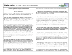 Alaska Nellie: A Picture is Worth a Thousand Words