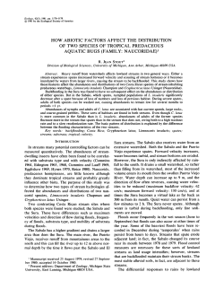 How Abiotic Factors Affect the Distribution of Two