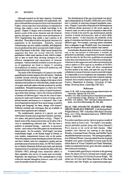 REVIEWS Although research on the basic anatomy of pinniped