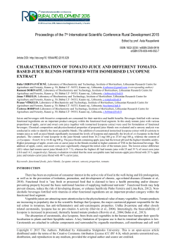 Proceedings of the 7th International Scientific Conference Rural