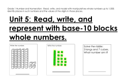 Solve the riddle: 3 longs and 7 cubes. What number am I?