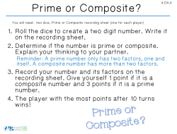 Prime or Composite?