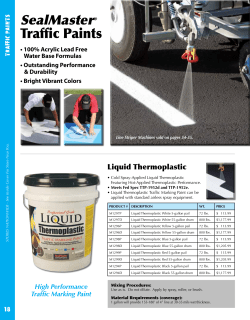 SealMaster&reg; Traffic Paints - SportMaster Sport Surfaces