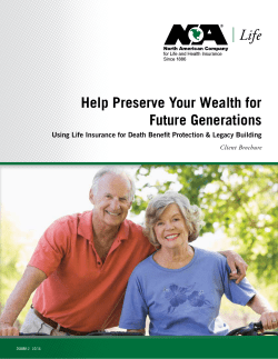 Help Preserve Your Wealth for Future Generations