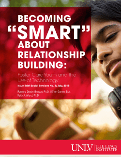 becoming about relationship building