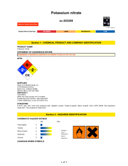 Potassium nitrate - Santa Cruz Biotechnology
