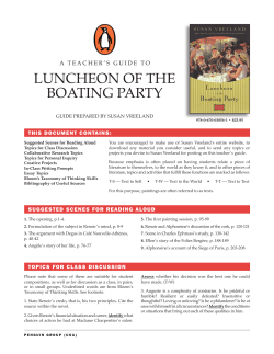 Luncheon of the Boating Party