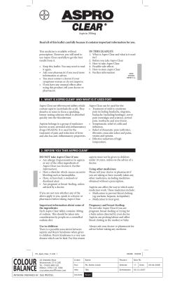 IN THIS LEAFLET: Read all of this leaflet carefully because it