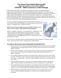 The Power Plant Global Warming Bill UPDATE &ndash; NEW Consensus