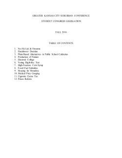 A Resolution to End Loss of U