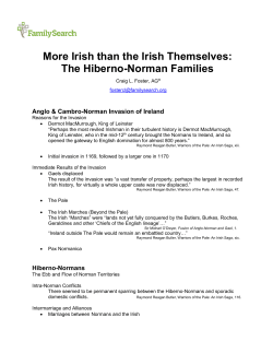 Irish than the Irish Themselves