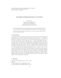 bounded inverse relational function
