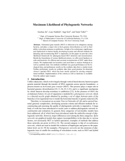 Maximum Likelihood of Phylogenetic Networks