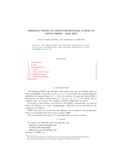 documentation - Goethe