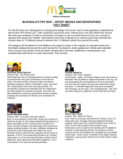 McDONALD`S FRY BOX &ndash; ARTIST IMAGES