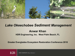 Lake Okeechobee Sediment Management