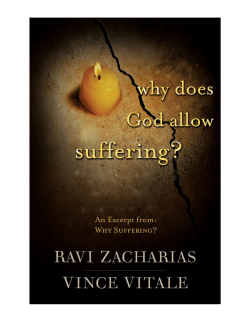 Why Does God Allow Suffering?