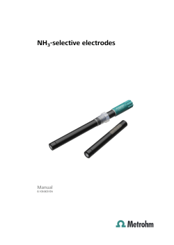 NH3 -selective electrodes - Login