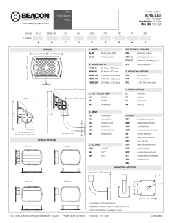 Specifications - Beacon Products