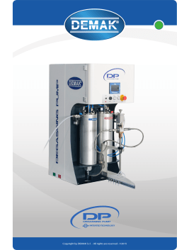 Copyright by DEMAK Srl - All rights are reserved