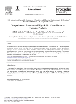 Composition of Pre-ozonated High-Sulfur Natural