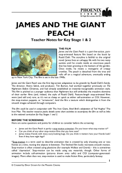 James and the Giant Peach