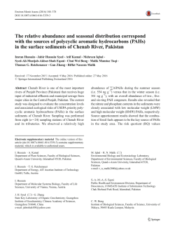 The relative abundance and seasonal distribution correspond with