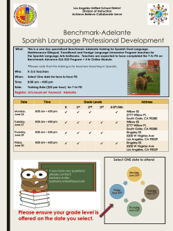 Dual Language Spanish