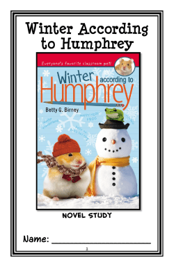 Winter According to Humphrey