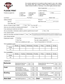Our Application - King Pin Management LLC