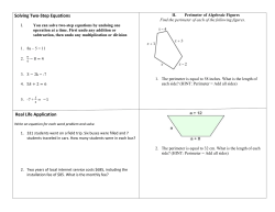 Solving Two-Step Equations Real Life Application