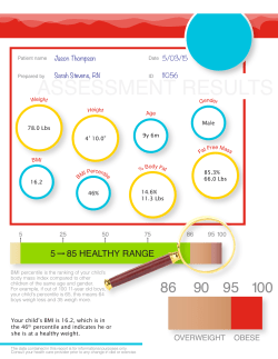 Product Spec Sheet - Health o meter&reg; Professional Scales