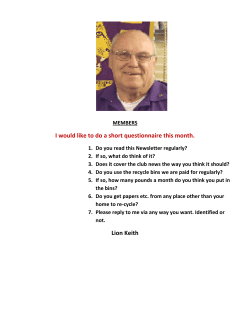 March 2016 - MESA HOST LIONS CLUB