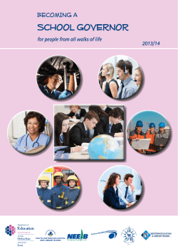 Becoming a School Governor