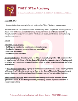 Discipline Protocol Synopsis