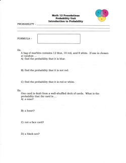 Introduction to Probability