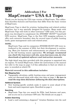 MapCreate 6.3 USA Topo Addendum