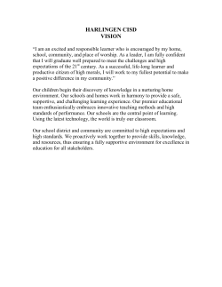 Campus Handbook - Harlingen CISD